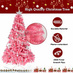 ZUN 7.5ft 2500 Branches PVC Christmas Tree 73953918