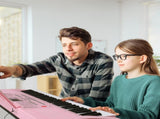 GEP-110 61 Key Keyboard with Piano Stand, Piano Bench, Built In Speakers, 79250900