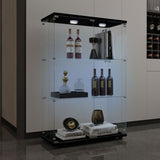 Tempered Glass Display Cabinet,Wine Cabinet,storage Cabinet,File Cabinet,with Battery-powered paipai W3155P291595