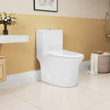 1.1/1.6 GPF Elongated Comfort Height Super Quite Flushing Floor Mounted One-Piece Toilet, CUPC B2724P246931