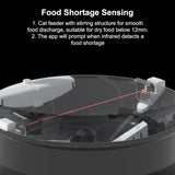 Smart WiFi Pet Feeder 1080P Dual Camera, Night Vision, Voice Control, Programmable Schedule 48871359