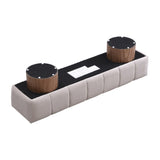 Upholstered Dining Bench for Dining Room, No-Assembly End of Bed Entryway Bench Ottoman for Bedroom N779P253550L