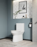 1.1/1.6 GPF Elongated Comfort Height Floor Mounted One-Piece Toilet, CUPC Certified, WaterSense B2724P248739