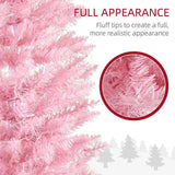 7' Tall Pre-Lit Slim Noble Fir Artificial Christmas Tree with 200 Warm White LED Lights and 499 42339847