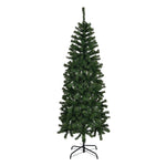 ZUN 6 FT Pre-lit Artificial Pencil Christmas Tree, Hinged Xmas Pine Tree with 400 Branch Tips, 210 20022632