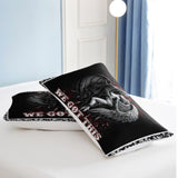3pcs Soft and Comfortable Death and Angel Print Duvet Cover Set for Bedroom and Guest Room 74157378