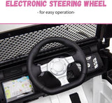 48.4" Ride On Car for Kids, Battery Powered Electric Car with 2 Seats, Remote Control, 14" 50419130