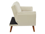 75" Flared Arm Convertible Sleeper Sofa 24804869