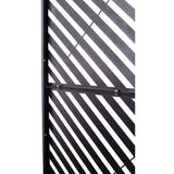 Outdoor & Indoor Privacy Metal Privacy 76" H48" W, Freestanding Decorative Privacy W465P193246