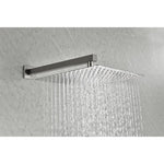 ZUN 10" Rain Shower Head Systems Wall Mounted Shower W2287140894