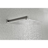 ZUN 10" Rain Shower Head Systems Wall Mounted Shower W2287140894