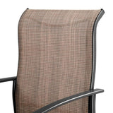 2pcs Wrought Iron Swivel Bar Chair Patio Swivel Bar Stools Black 27888896