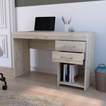 ZUN Austin Writing Computer Desk, Two Drawers, One Cabinet B128P148866