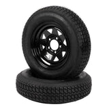 175/80D13 Load Range C 6 Ply Rated Trail Bias Material Rubber 2 Pcs tires 56661441