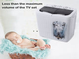 Compact Twin Tub with Built-in Drain Pump XPB35-188S 14.3lbs 87465586