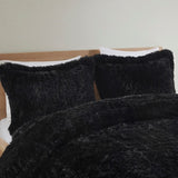 Twin/Twin XL Shaggy Long Fur Comforter Mini Set B03595933