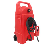 ZUN 25 Gallon Gas Caddy With Wheels, Fuel Transfer Tank Gasoline Diesel Can,Fuel Storage Tank For 61818451