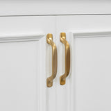 36" Bathroom Vanity with Sink, White Vanity Cabinet with Flip-Out Drawer, 3 Drawers, 2 Soft-Close N725P283623K