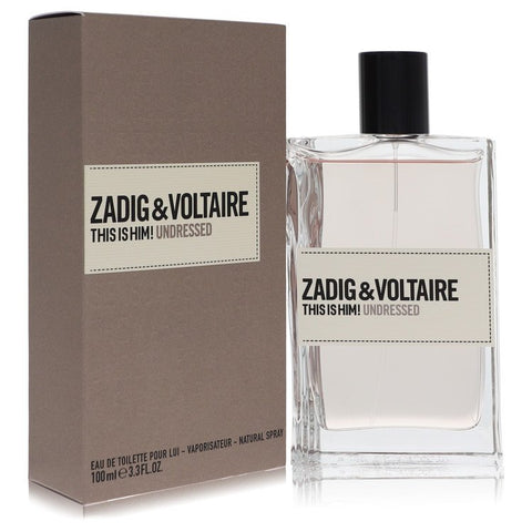 This Is Him Undressed by Zadig & Voltaire Eau De Toilette Spray 3.3 oz for Men FX-565503