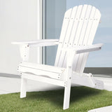 Wood Lounge Patio Chair for Garden Outdoor Wooden Folding Embossed Adirondack Chair Set of 2 Solid 07994033