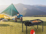 Outdoor Camp Stove High Pressure Propane Gas Cooker Portable Cast Iron Patio 85915216