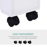 Bathroom Side Storage Cabinet - White 06312273