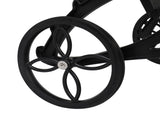 193*64.5*93cm Backrest Adjustable Courtyard Cast Aluminum Lying Bed Black 30903465