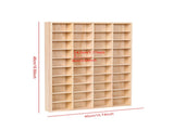 Wooden 1/64 Scale Toy Car Hot Diecast Wheels Matchbox Display Case Storage Gift 72294333