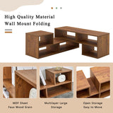 2 Pieces Cube TV Stand,Free Combination Gaming Entertainment Center Media Stand,Open Storage 67343504