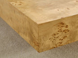 43.31 Inch Burl Wood Veneer Coffee,Rectangle Mid-Century Modern for Living Room,Coffee W2582P431210