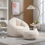 Bedding Bean Bag Sofa Chair High Pressure Foam Bean Bag Chair Adult Material with Padded Foam W1996132705