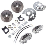 Power Disc Brake Conversion Kit Front for Ford Mustang 1964 1965 1966 1967 V-8 Drum Brake Spindles 50530408