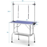 Large Size 46" Grooming Table for Pet Dog and Cat with Adjustable Arm and Clamps Large Heavy Duty 27393186
