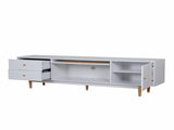 70 inch TV Stand for TVs up to 80 Inch, Minimalist TV Console Table with Drawers, Media N710P339470W