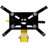 ZUN Folding Engine Stand 2000 LBS Capacity Motor Hoist 360 Degree Adjustable Mounting Head Dolly Mover 77733033