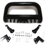 ZUN Matte Powder-Coated Steel Bull Bar Grille Guard for for 05-12 Nissan Pathfinder Black 71844788