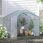 ZUN Mini Walk-in Greenhouse （Prohibited by WalMart） 58944988