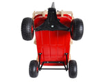 outdoor sport wagon tools cart wooden side panels air tires Wagon W22702956