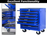 Rolling Metal Tool Chest with 7 Drawers, 20" 7-Drawer Tool Chest Cabinet with Ball Bearing Drawer W1102P298222