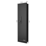 53" Passwod Touch Panel In-Wall Safe,Hidden Wall Gun Safe for Rifles with Adjustable W1779P198263