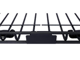 Rooftop Cargo Carrier Basket Motoring Roof Rack,Top Mount Roof Rack 42" black steel 95972669
