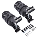 2X Rear Black Trailer Helper Springs for Trailer Axle GAWR 5000-8500 TSS-107-47 10262811
