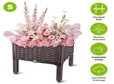 Raised Garden Bed Planter Box, 3 Size Options Self-Watering Elevated Garden Bed, Lightweight PP 52277315