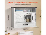 Bathroom Wall Cabinet with Adjustable Shelf, Over-the-Toilet Storage, Wall-Mounted Organizer with 87222186