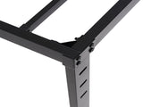 190.5*96.5*45.7cm Bed Height 18'' Simple Basic Iron Bed Frame Iron Bed Black 99872942