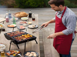 Portable Charcoal Grill Stove, Two Side Carbon Griller for BBQ, Tabletop Barbecue Grill for 91161054