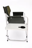 1-piece Padded Folding Outdoor Chair with Side Table and Storage Pockets,Lightweight Oversized W24172218