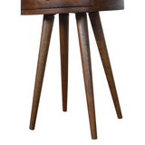 Nordic Chestnut Circular Bedside B182P166532