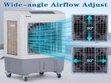3 in 1 Portable Evaporative Cooler,Indoor,Outdoor,2647CFM Personal Air Cooler with remote control 15062358