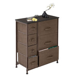 ZUN Dresser with 7 Drawers - Furniture Storage Tower Unit for Bedroom, Hallway, Closet, Office 93348280